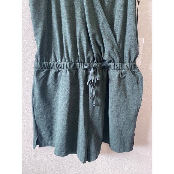 Girfriend Collective  Green Short Romper Size Large NWT - Picture 4 of 10